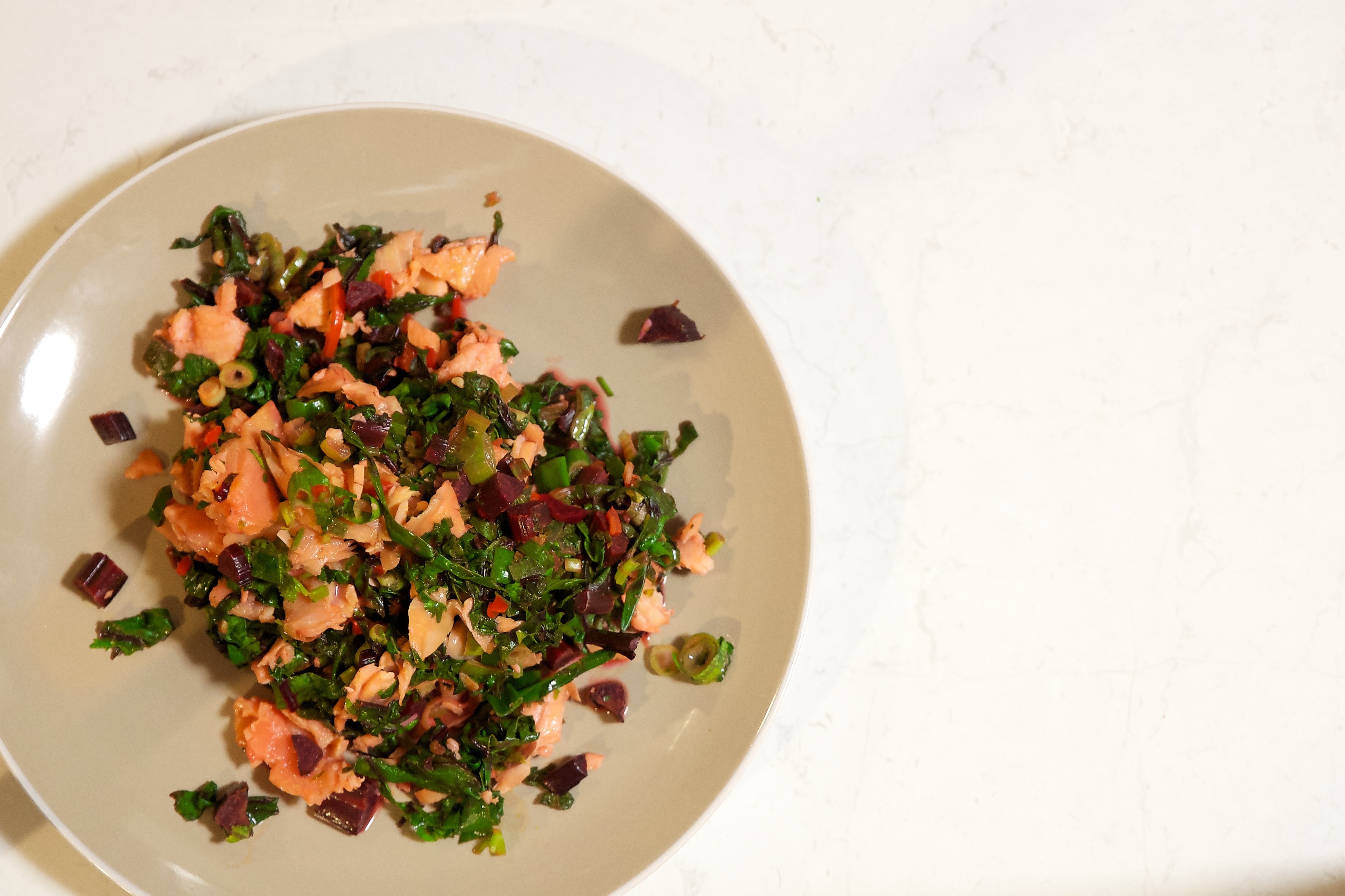 Salmon & Chard