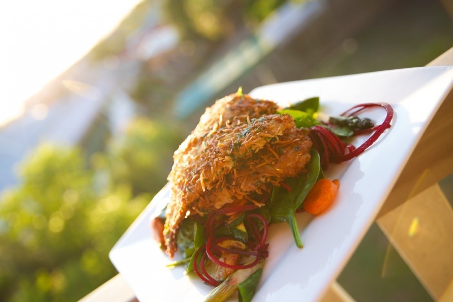 Coconut Crusted Fish