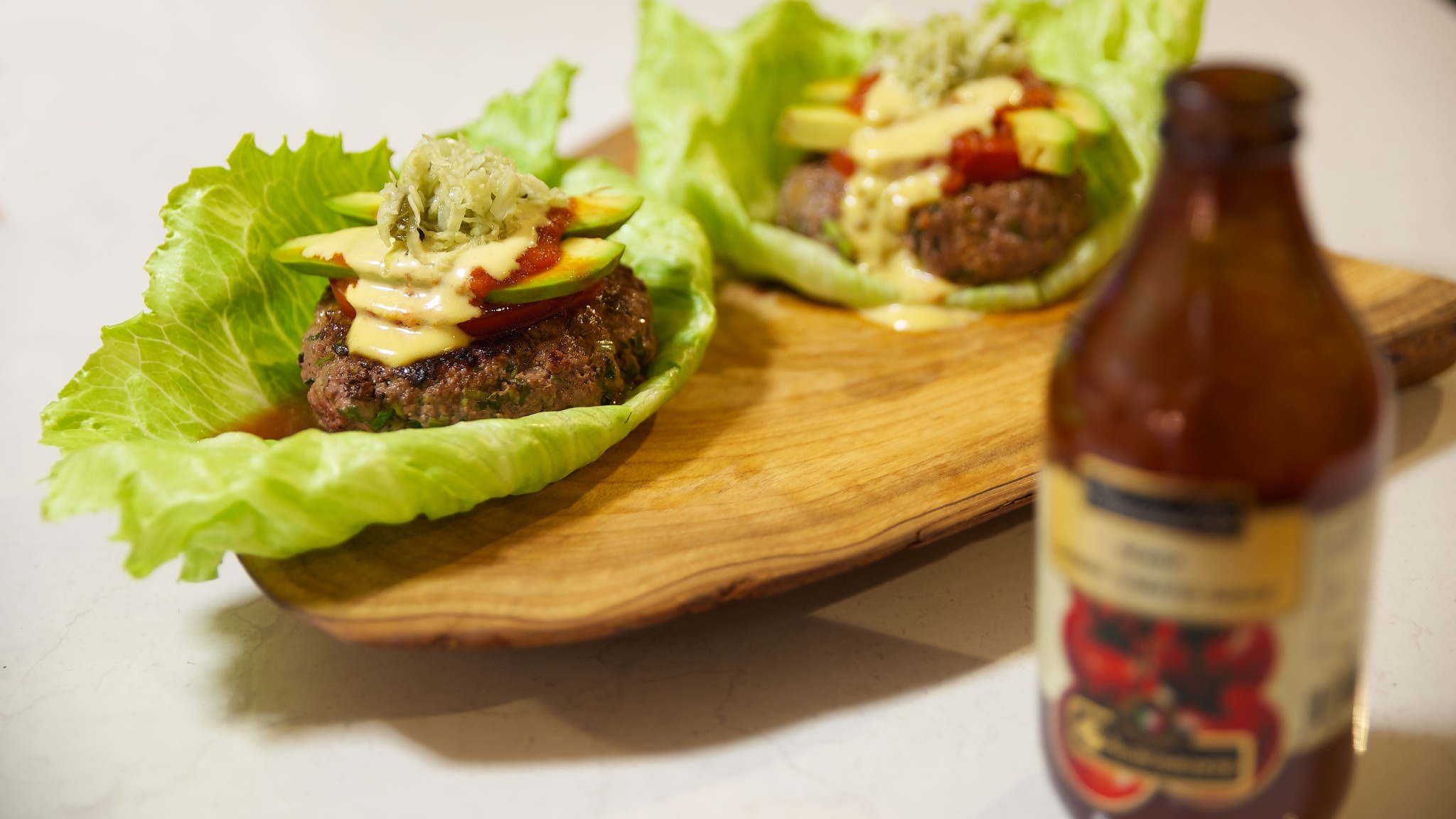 Thai Beef Burgers