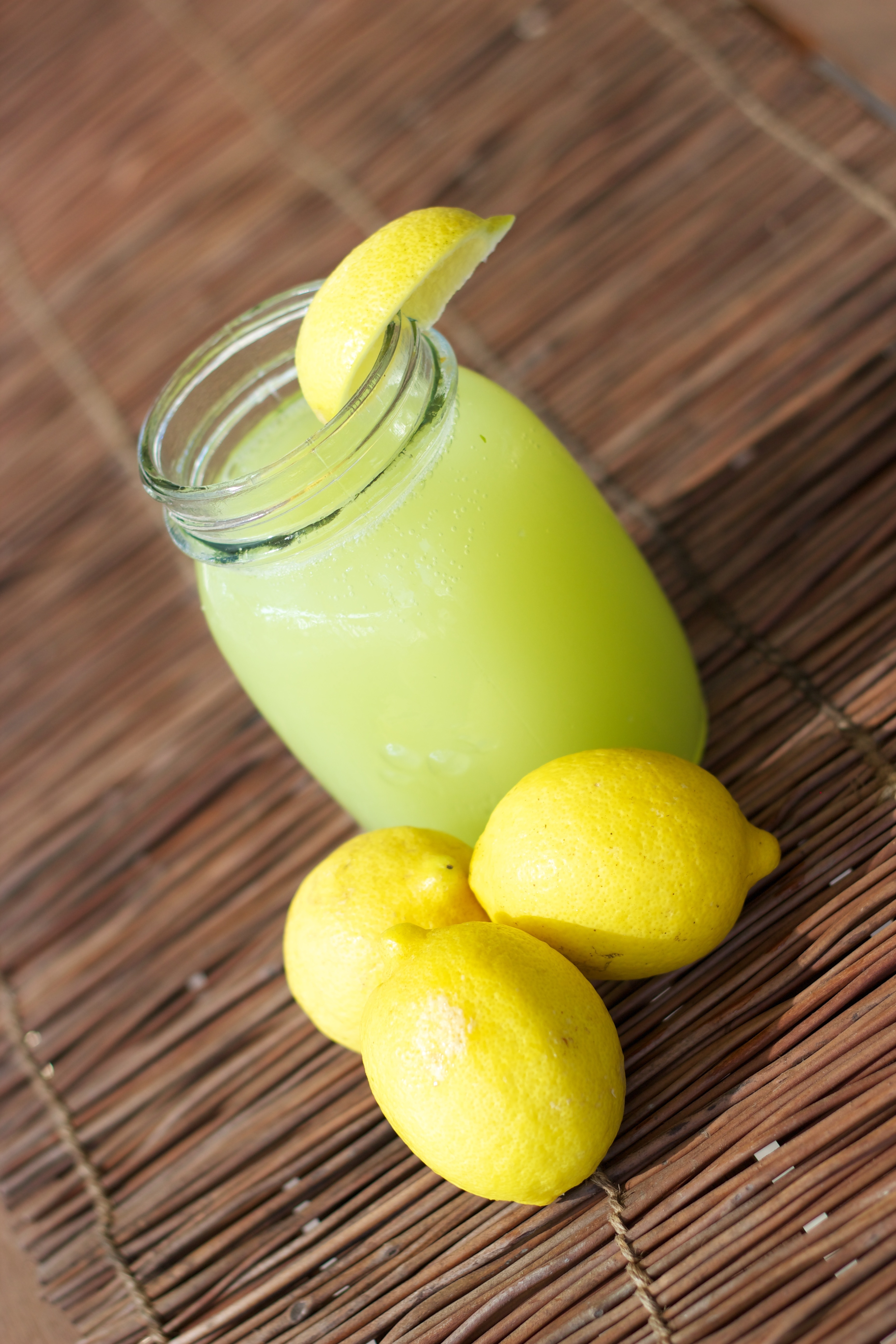 Minted Ginger Lemonade