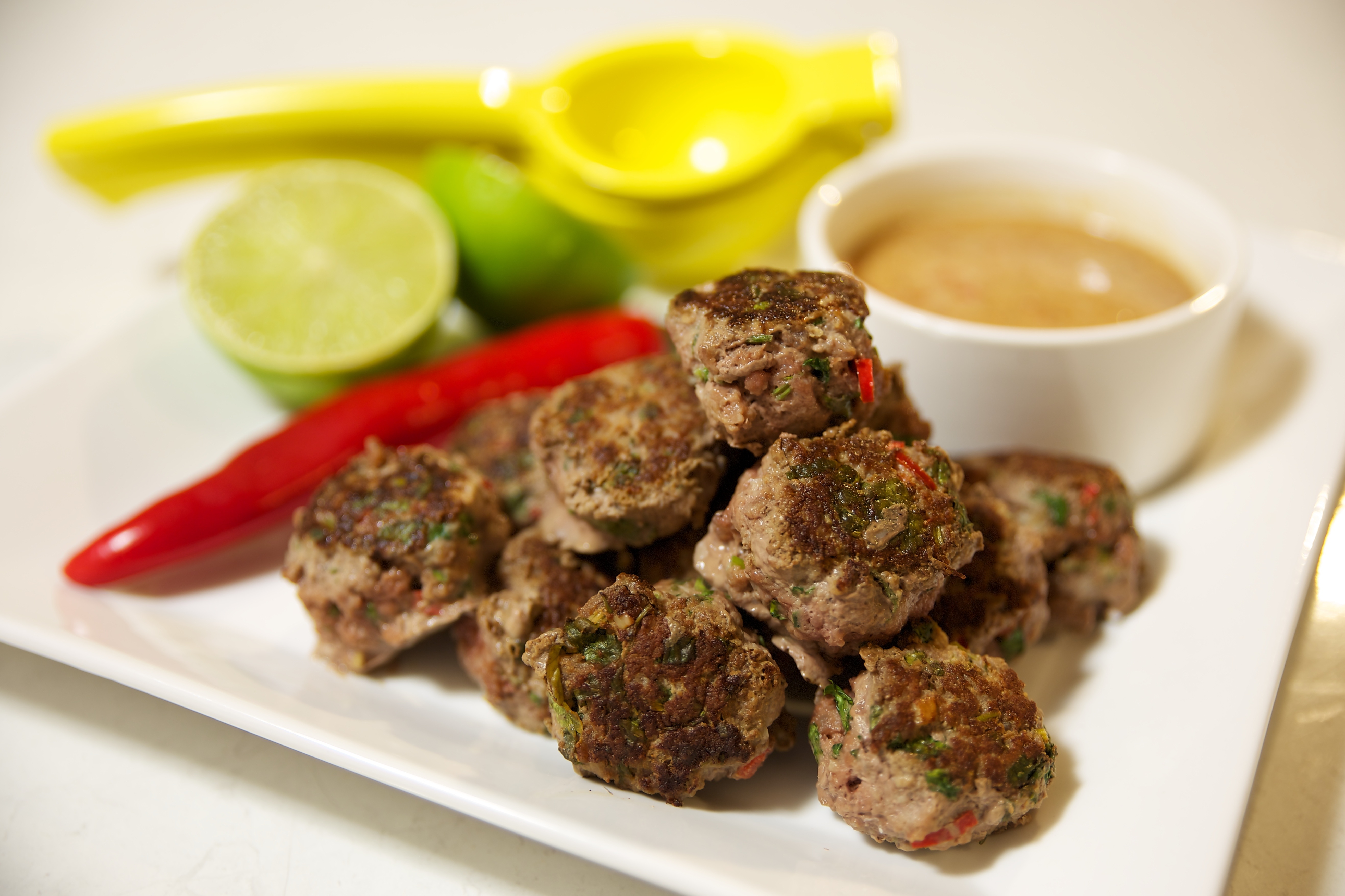 Thai Beef Meatballs