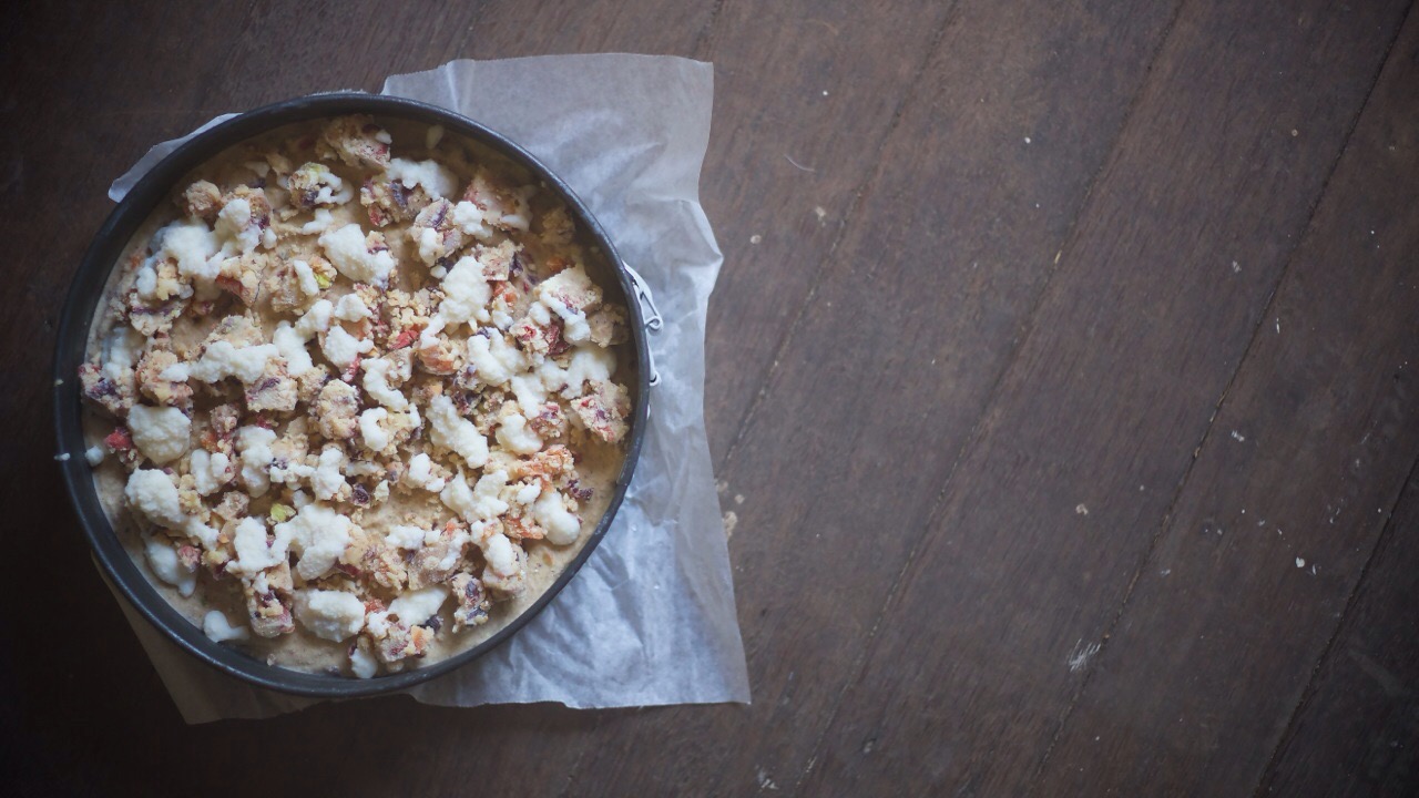 White Christmas Cheesecake