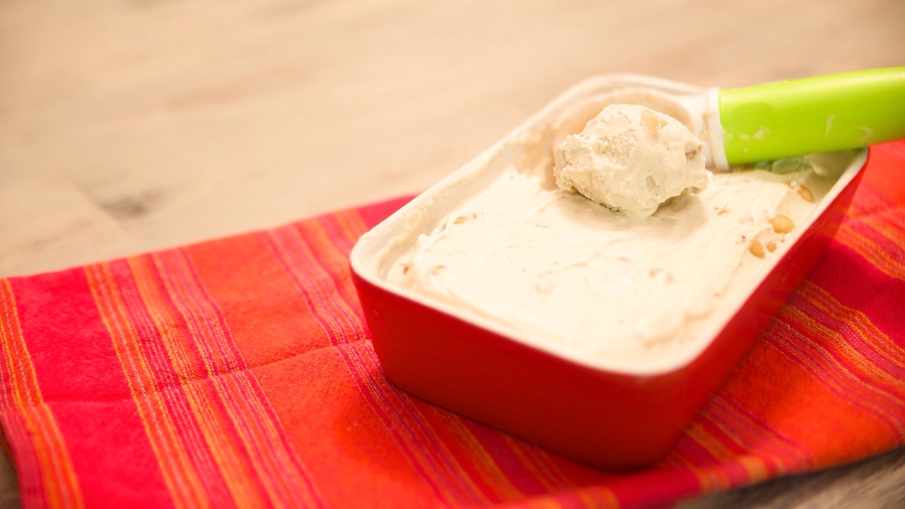 Honey Macadamia Ice Cream