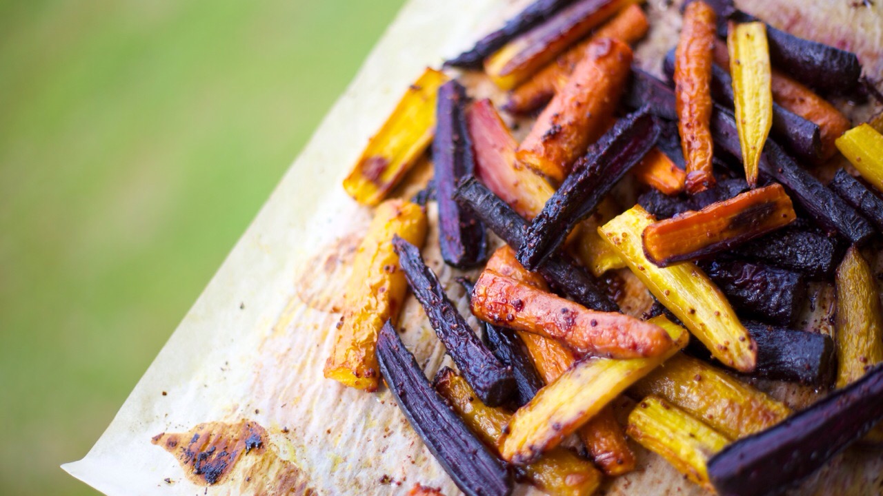 Honey Mustard Carrots