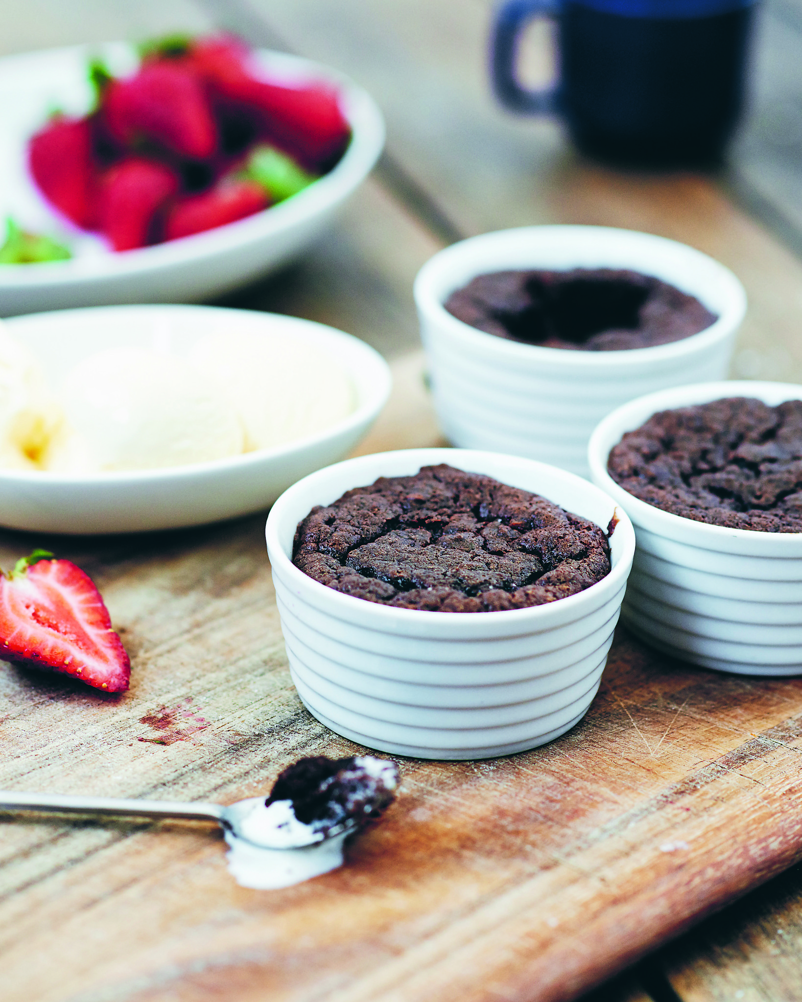 Chocolate Soufflés 