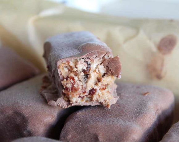 Cherry Ripe Bars (vegan. paleo. nut free)