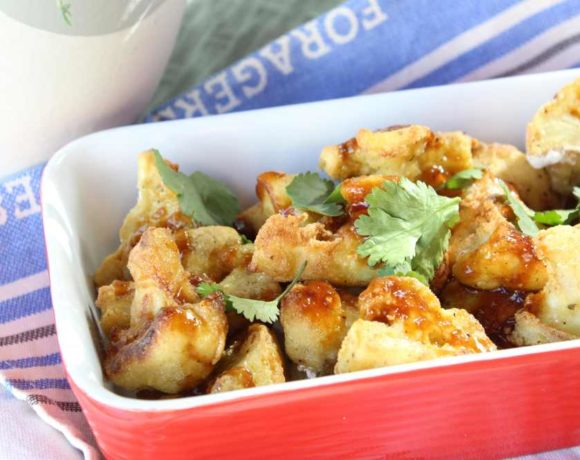 Popcorn Cauliflower (paleo. vegan)