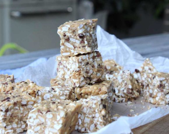 Peanut Butter Crispy Bars (vegan. gluten free. dairy free)