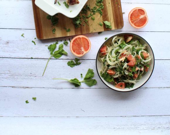 Fennel & Grapefruit Salad (paleo. low carb)